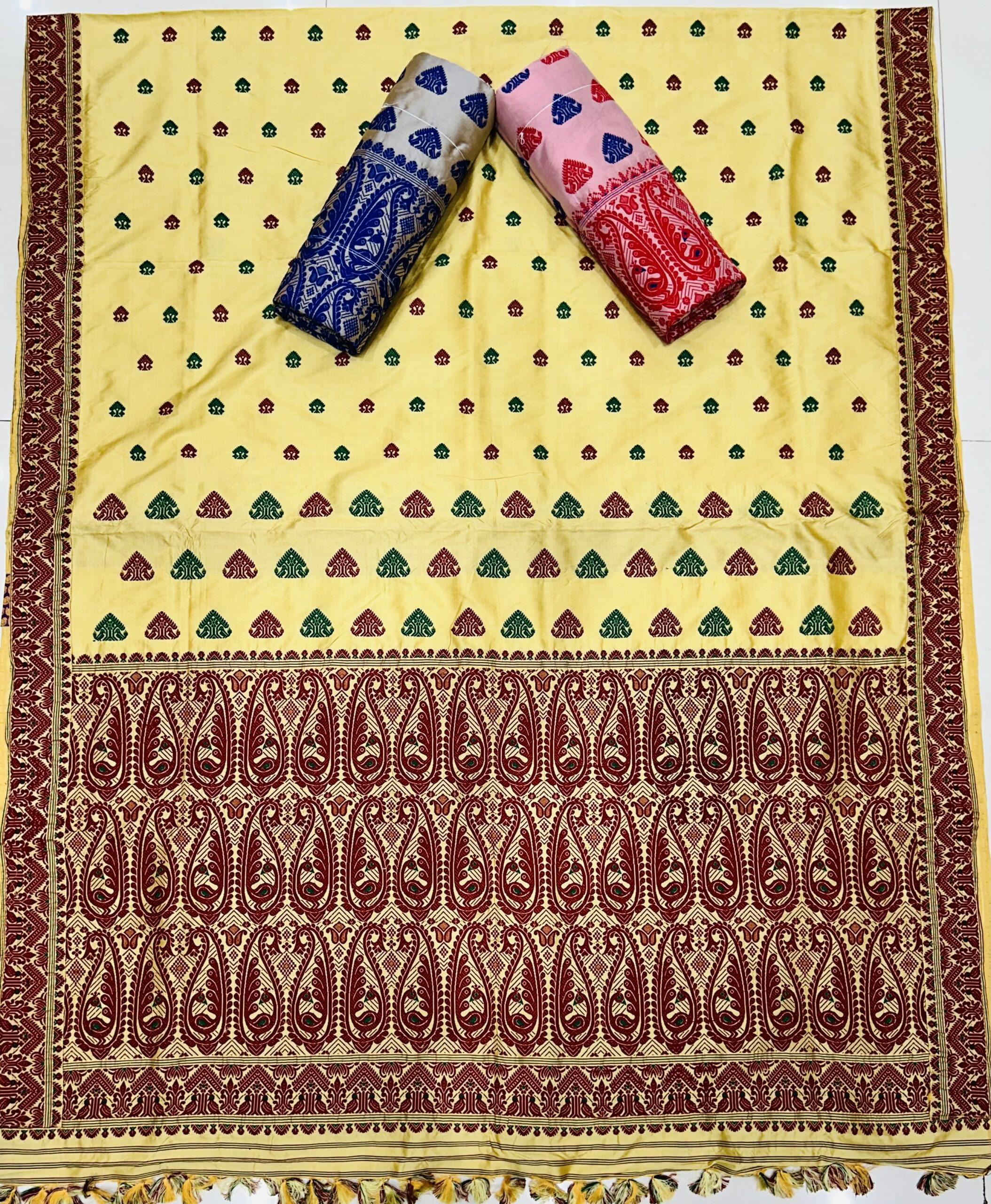 Pure Assam Silk (Pat) Saree